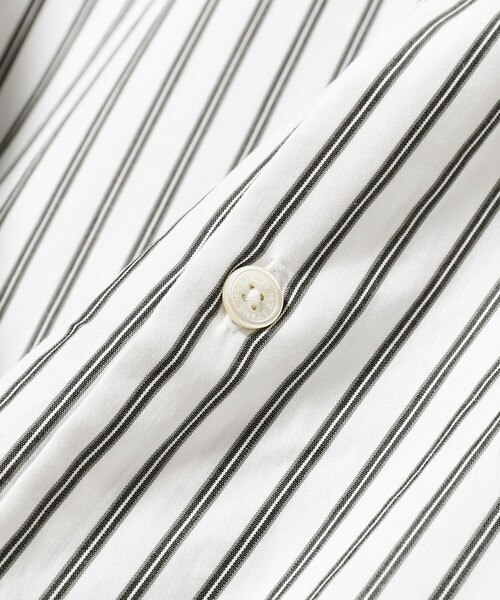 BEAMS（ビームス）の「ワイドフィット バックジップ シャツ（シャツ/ブラウス・メンズ・ホワイト/ブラウン・S/M/L/XL）」の14枚目の写真