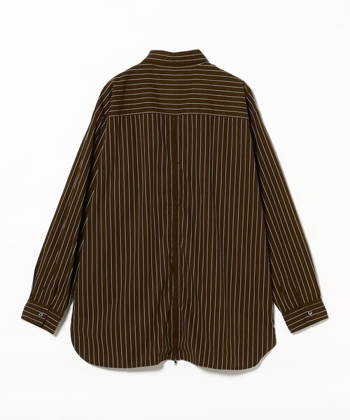 BEAMS（ビームス）の「ワイドフィット バックジップ シャツ（シャツ/ブラウス・メンズ・ホワイト/ブラウン・S/M/L/XL）」の19枚目の写真