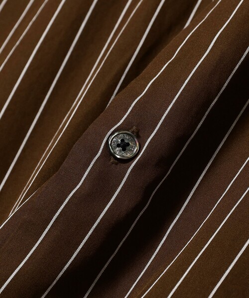 BEAMS（ビームス）の「ワイドフィット バックジップ シャツ（シャツ/ブラウス・メンズ・ホワイト/ブラウン・S/M/L/XL）」の20枚目の写真