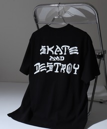 THRASHER スラッシャー フロント バック プリント半袖TEEシャツ