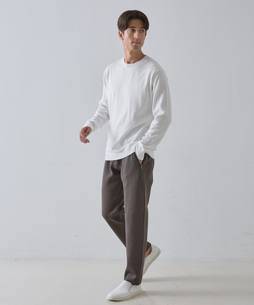 DESIGNWORKS（デザインワークス）の「【セットアップ対応】ミラノリブニット ドライバーズパンツ（その他パンツ・メンズ・グレー/ブラウン・46/48/50）」の15枚目の写真