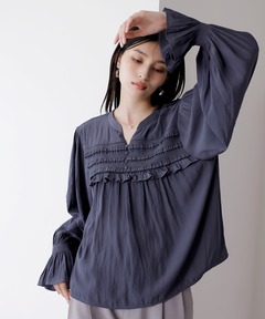 レザーコンビチュニック / Leather Combi Tunic（その他トップス