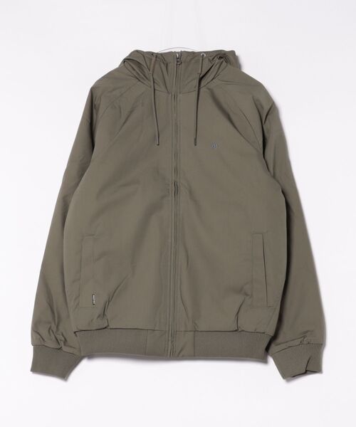 VOLCOM(ボルコム)の「【VOLCOM/ボルコム】 HERNAN 10K JACKET /アイコンワンポイント耐水ジャケット(ブルゾン・メンズ・ブラウン系その他/グリーン系その他/ブラック/オリーブ・MEDIUM/LARGE/SMALL/X-LARGE)」の1枚目の写真