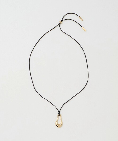 UNITED ARROWS（ユナイテッドアローズ）の「メルティング オーバル コードネックレス（ネックレス・レディース・シルバー/ゴールド・FREE）」の5枚目の写真