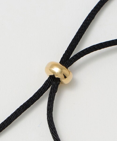 UNITED ARROWS（ユナイテッドアローズ）の「メルティング オーバル コードネックレス（ネックレス・レディース・シルバー/ゴールド・FREE）」の8枚目の写真