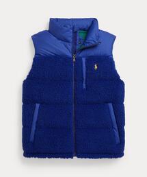 POLO RALPH LAUREN CHILDRENSWEAR（ポロ ラルフ ローレン チルドレンズウェア）の「テディ フリース ハイブリッド ベスト（ダウンベスト・キッズ）」