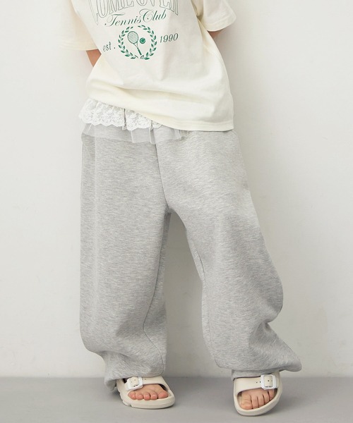 Piet（ピエット）の「ウエストフリル バルーンスウェットパンツ（スウェットパンツ・キッズ・ブラック/グレー・100/130/120/110）」の8枚目の写真