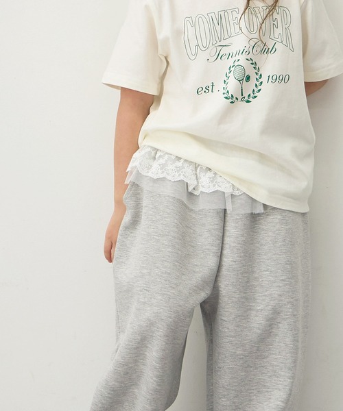 Piet（ピエット）の「ウエストフリル バルーンスウェットパンツ（スウェットパンツ・キッズ・ブラック/グレー・100/130/120/110）」の11枚目の写真