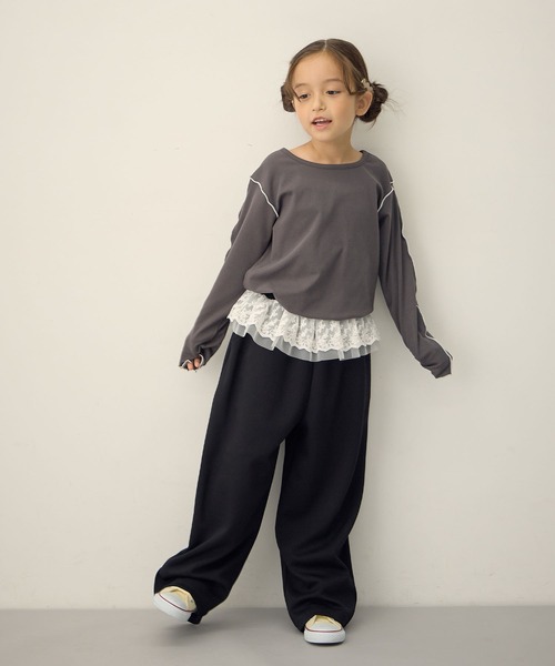 ウエストフリル バルーンスウェットパンツ（スウェットパンツ）｜Piet