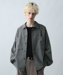 HARE | 【SET UP対応】クリスプダブルポケットシャツ(HARE)(シャツ/ブラウス)