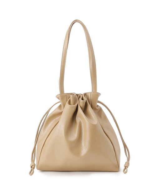 ITS'DEMO（イッツデモ）の「ヴィンテージ合皮トート（トートバッグ・レディース・ベージュ/ダークブラウン/ブラック・00）」の9枚目の写真