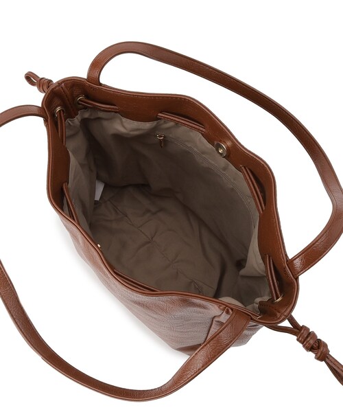 ITS'DEMO（イッツデモ）の「ヴィンテージ合皮トート（トートバッグ・レディース・ベージュ/ダークブラウン/ブラック・00）」の15枚目の写真