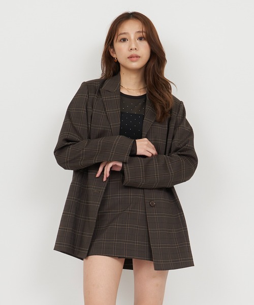 BOXY2wayジャケット(その他アウター)|ROYAL PARTY(ロイヤル BOXY2wayジャケット(その他アウター)|ROYAL PARTY(ロイヤル