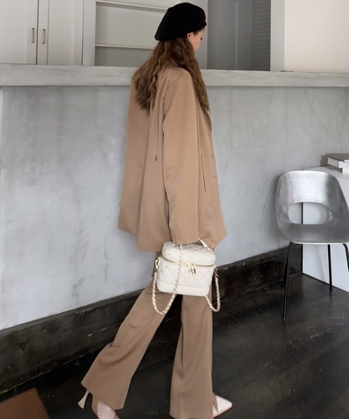 ROYAL PARTY（ロイヤルパーティー）の「BOXY2wayジャケット（その他アウター・レディース・グレー/ブラック/キャメル/チェック・FREE）」の22枚目の写真