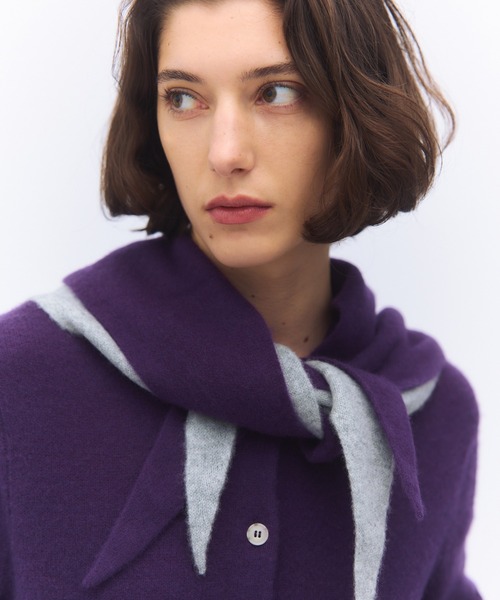 elegancese】Sheer triangle scarf（バンダナ/スカーフ）｜elegancese