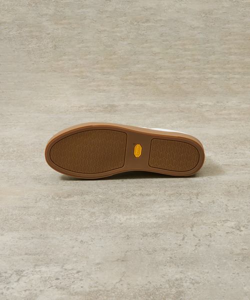 And A(アンドエー)の「ALTERUM オルタム / VIBRAM SOLE GERMAN ARMY TRAINER 日本製オリジナルカウレザーVIBRAMソールジャーマントレーナー / 1075L(スニーカー・メンズ・ホワイト/ベージュ系その他/ブラック・7/8/9)」の18枚目の写真