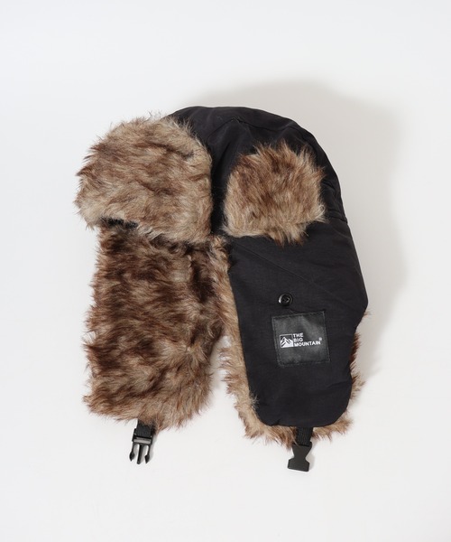 FUNALIVE(ファンアライブ)の「中綿入り パイロットキャップ(ニットキャップ/ビーニー・メンズ・グレー/ブラック/アーミー/サンドベージュ・FREE)」の5枚目の写真