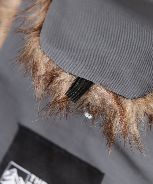 FUNALIVE(ファンアライブ)の「中綿入り パイロットキャップ(ニットキャップ/ビーニー・メンズ・グレー/ブラック/アーミー/サンドベージュ・FREE)」の14枚目の写真