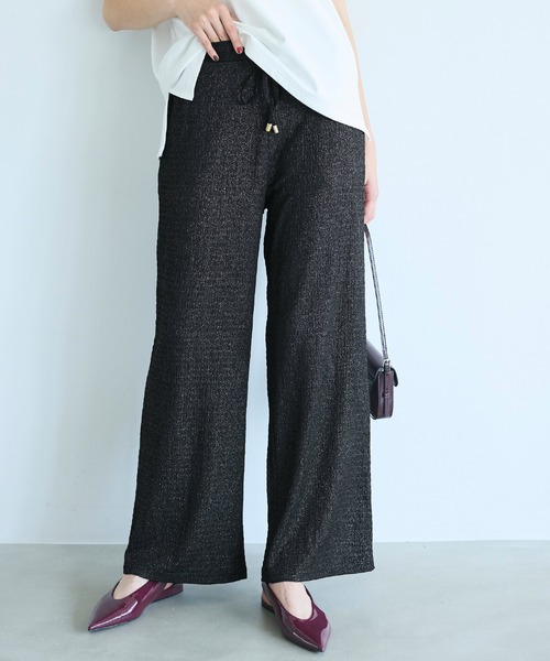 シボラメシャーリングイージーパンツ（その他パンツ）｜coca（coca