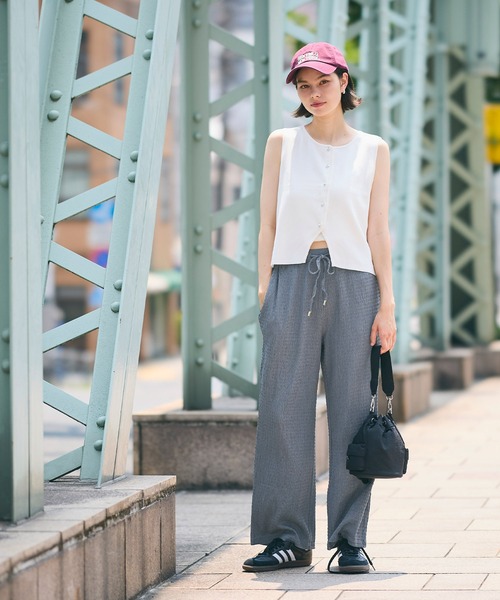 coca(coca)(コカ)の「シボラメシャーリングイージーパンツ(その他パンツ・レディース・ワイン/ブラック/ライトベージュ/グレー・S/M/L)」の11枚目の写真