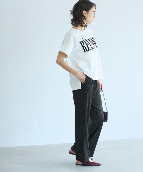 coca(coca)(コカ)の「シボラメシャーリングイージーパンツ(その他パンツ・レディース・ワイン/ブラック/ライトベージュ/グレー・S/M/L)」の16枚目の写真