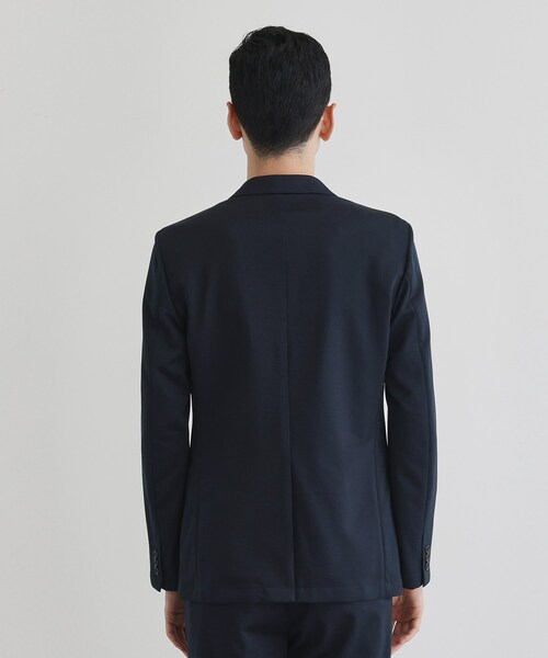 TAKEO KIKUCHI（タケオキクチ）の「ピンジャージ 千鳥 ジャケット（テーラードジャケット・メンズ・ブラック系3/ネイビー系3・02/03/04）」の6枚目の写真