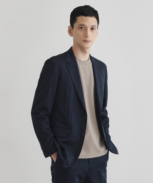 TAKEO KIKUCHI（タケオキクチ）の「ピンジャージ 千鳥 ジャケット（テーラードジャケット・メンズ・ブラック系3/ネイビー系3・02/03/04）」の20枚目の写真