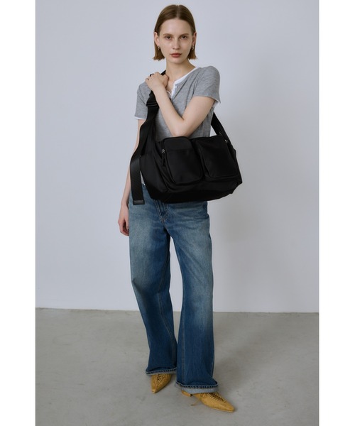 ツイルポケットBIGボディバッグ/ 大容量 / マザーズバッグ