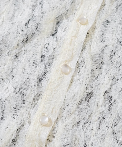 flower(フラワー)の「フローラルレーストップ(Tシャツ/カットソー・レディース・ホワイト・FREE)」の19枚目の写真