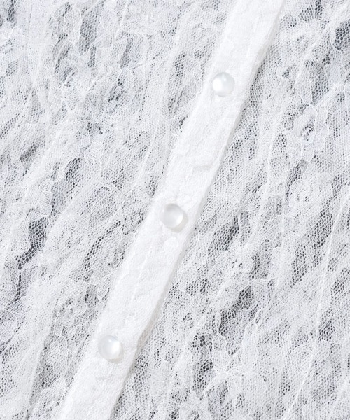 flower(フラワー)の「フローラルレーストップ(Tシャツ/カットソー・レディース・ホワイト・FREE)」の15枚目の写真