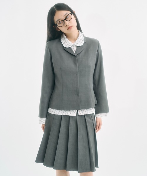 FEKETE（フェケテ）の「low waist midi pleats skirt / ローウエストプリーツスカート（スカート・レディース・グレー/ブラック・SMALL/MEDIUM/LARGE）」の19枚目の写真