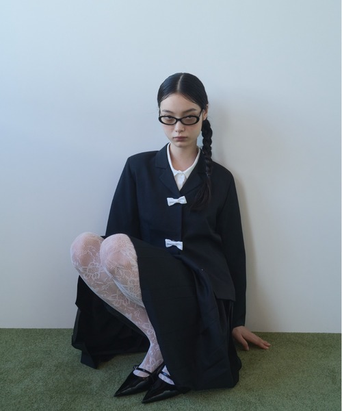 FEKETE（フェケテ）の「low waist midi pleats skirt / ローウエストプリーツスカート（スカート・レディース・グレー/ブラック・SMALL/MEDIUM/LARGE）」の12枚目の写真