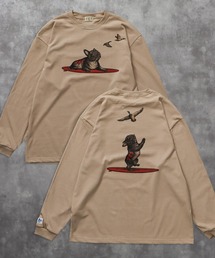 TES 4 COLOR BUHI DUCK WATCHER LONG SLEEVE T-SHIRT / ロンT