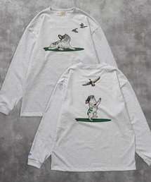 TES 4 COLOR BUHI DUCK WATCHER LONG SLEEVE T-SHIRT / ロンT