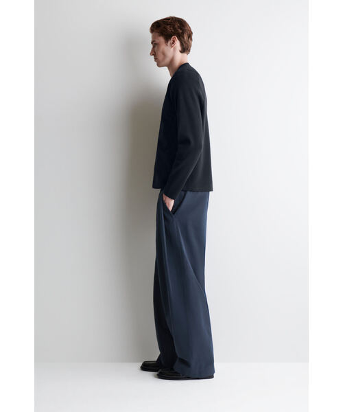 COS（コス）の「ニットパネルカーディガン（カーディガン/ボレロ・メンズ・ネイビー・S/M/L/XS）」の4枚目の写真