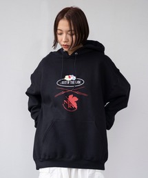 FRUIT OF THE LOOM | FTL×EVA ロゴプリントフーディー / EVANGELION / エヴァンゲリオン / コラボ / フーディー / パーカー(パーカー)