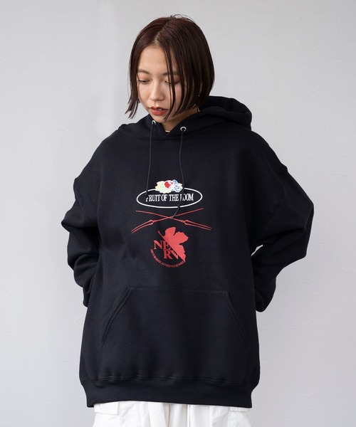 FTL×EVA ロゴプリントフーディー / EVANGELION / エヴァンゲリオン