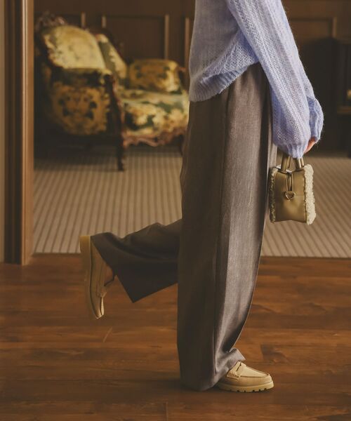 le.coeur blanc(ルクールブラン)の「ARTESANOS スエードローファー(ローファー・レディース・ベージュ・38/37)」の17枚目の写真