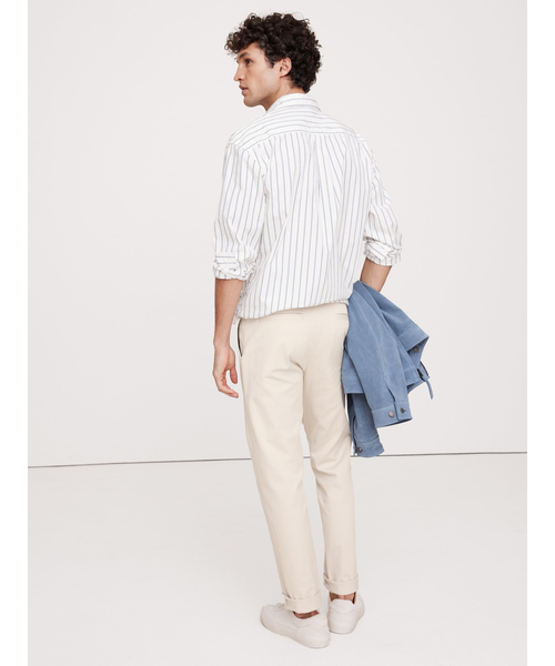 Banana Republic（バナナリパブリック）の「スリム イタリアン ストレッチ チノパンツ（チノパンツ・メンズ・ネイビー/ベージュ/アイボリー/ブラック/カーキ/チャコールグレー・32W 30L/30W 30L/34W 30L/31W 30L/33W 30L/28W 30L/29W 30L）」の22枚目の写真