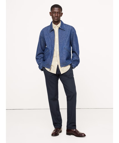 Banana Republic（バナナリパブリック）の「スリム イタリアン ストレッチ チノパンツ（チノパンツ・メンズ・ネイビー/ベージュ/アイボリー/ブラック/カーキ/チャコールグレー・32W 30L/30W 30L/34W 30L/31W 30L/33W 30L/28W 30L/29W 30L）」の7枚目の写真