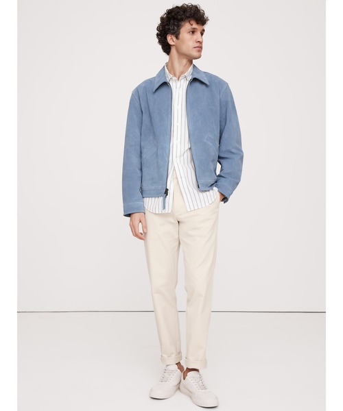 Banana Republic（バナナリパブリック）の「スリム イタリアン ストレッチ チノパンツ（チノパンツ・メンズ・ネイビー/ベージュ/アイボリー/ブラック/カーキ/チャコールグレー・32W 30L/30W 30L/34W 30L/31W 30L/33W 30L/28W 30L/29W 30L）」の8枚目の写真