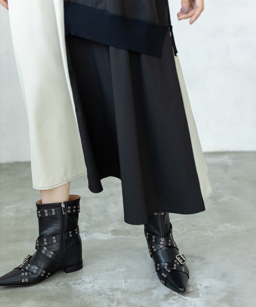 OSMOSIS（オズモーシス）の「2WAY切替ワンピース（ワンピース・レディース・ブルー/ライトベージュ/ブラック・ONE SIZE）」の9枚目の写真