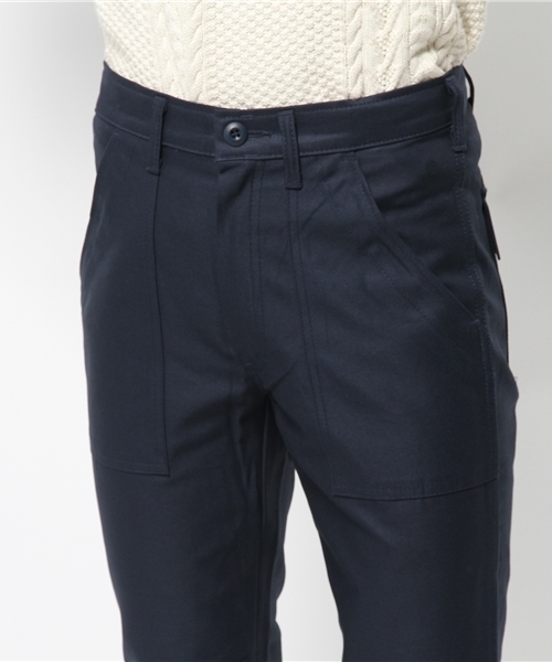 GUNG HO（ガンホー）の「BACK SATEEN SLIM BAKER PANTS/バックサテンスリムベイカーパンツ（その他パンツ・メンズ・オリーブ/ベージュ/ネイビー/ワイン/ブラック・28inch/32inch/30inch/34inch）」の9枚目の写真