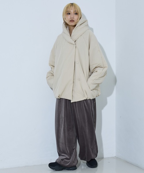 NOMINE（ノミネ）の「ベロアトラックパンツ（その他パンツ・レディース・グレー/ボルドー/ブラック・S/M）」の21枚目の写真