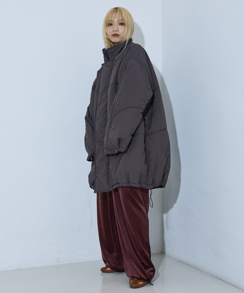 NOMINE（ノミネ）の「ベロアトラックパンツ（その他パンツ・レディース・グレー/ボルドー/ブラック・S/M）」の17枚目の写真