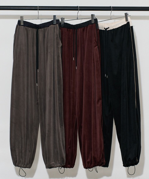 ベロアトラックパンツ（その他パンツ）｜NOMINE（ノミネ）の