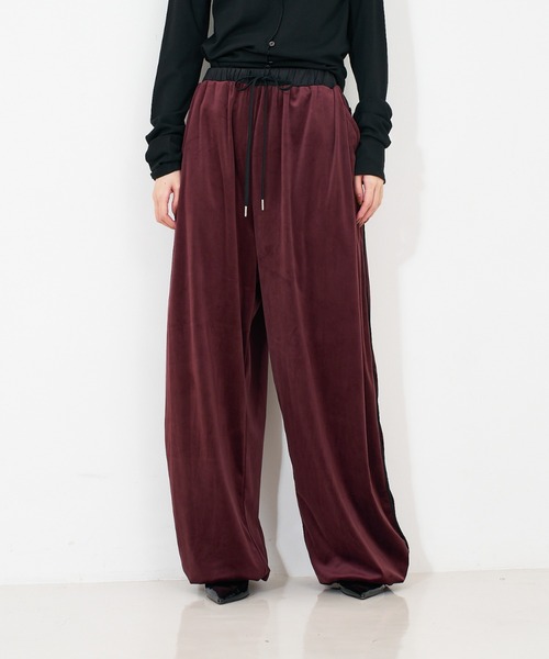 ベロアトラックパンツ（その他パンツ）｜NOMINE（ノミネ）の