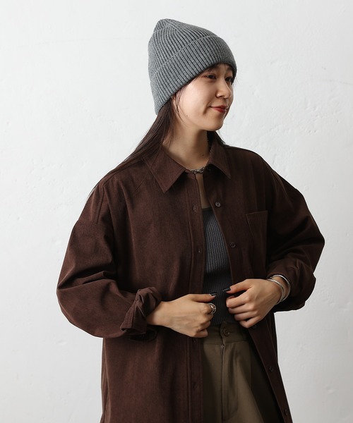 COLONY 2139（コロニートゥーワンスリーナイン）の「ニットキャップ（ニットキャップ/ビーニー・レディース・ブラック/グレー・FREE）」の4枚目の写真