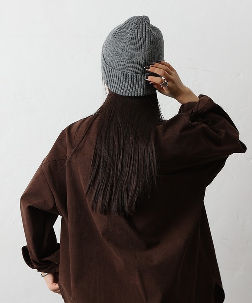 COLONY 2139（コロニートゥーワンスリーナイン）の「ニットキャップ（ニットキャップ/ビーニー・レディース・ブラック/グレー・FREE）」の5枚目の写真