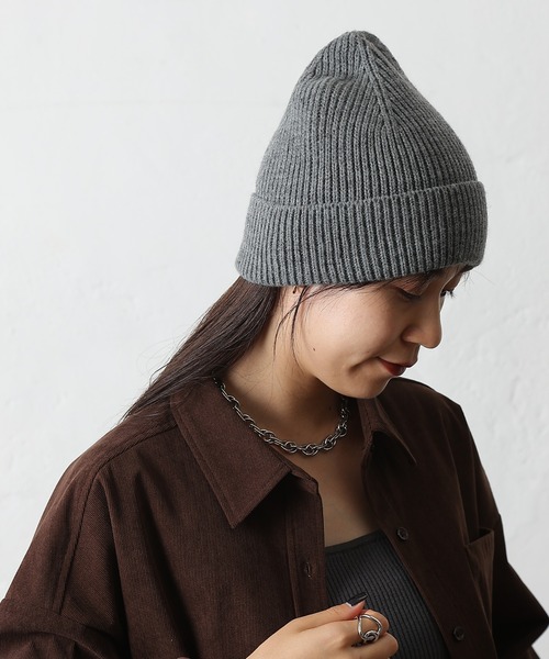 COLONY 2139（コロニートゥーワンスリーナイン）の「ニットキャップ（ニットキャップ/ビーニー・レディース・ブラック/グレー・FREE）」の8枚目の写真